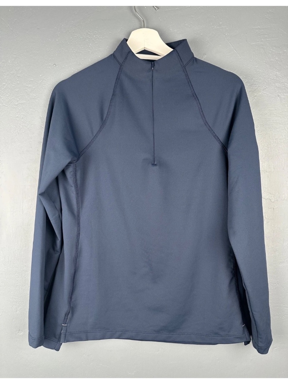 Peter Millar x Unite US Women Sz Medium Navy Blue Quarter-Zip Pullover Sweater
